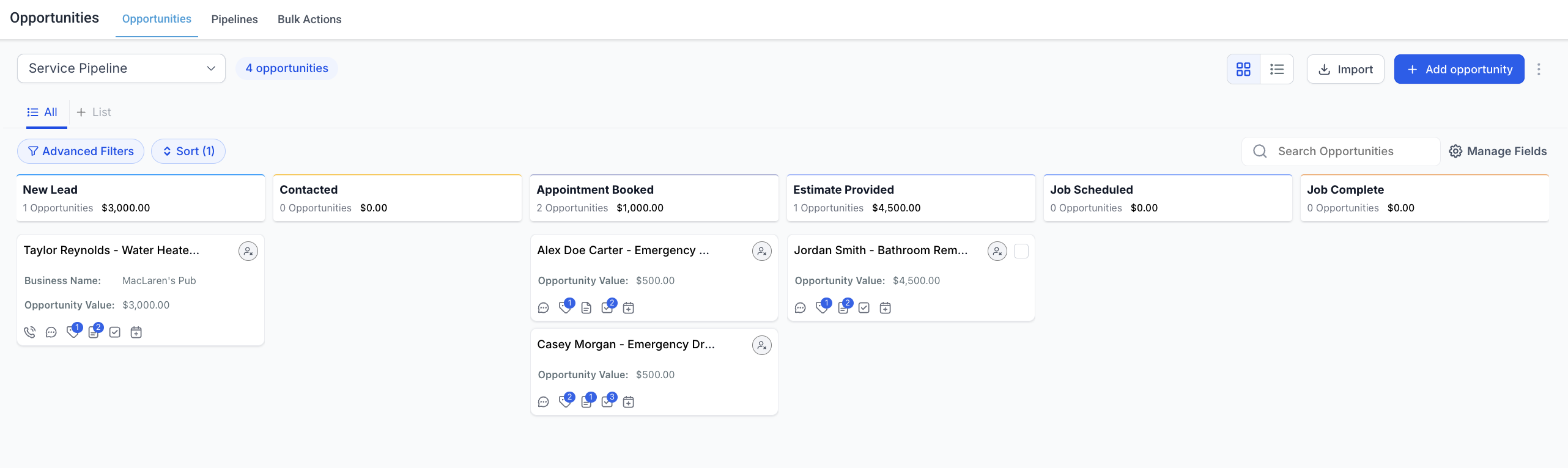 Track Jobs Through Every Stage